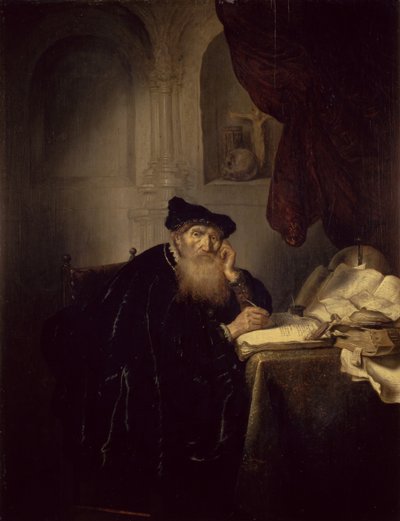 Ein Philosoph, 1635 von Salomon Koninck